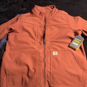 Carhartt Women's Utility Jacket in Rust Orange